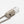 Talisman Necklace in Matted Sterling Silver with Quartz