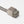 Talisman Necklace in Gray Sterling Silver with Pyrite Cube