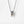 Talisman Necklace in Gray Sterling Silver with Pyrite Smoky Quartz