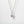 Talisman Necklace in Polished Sterling Silver with Double Terminated Quartz